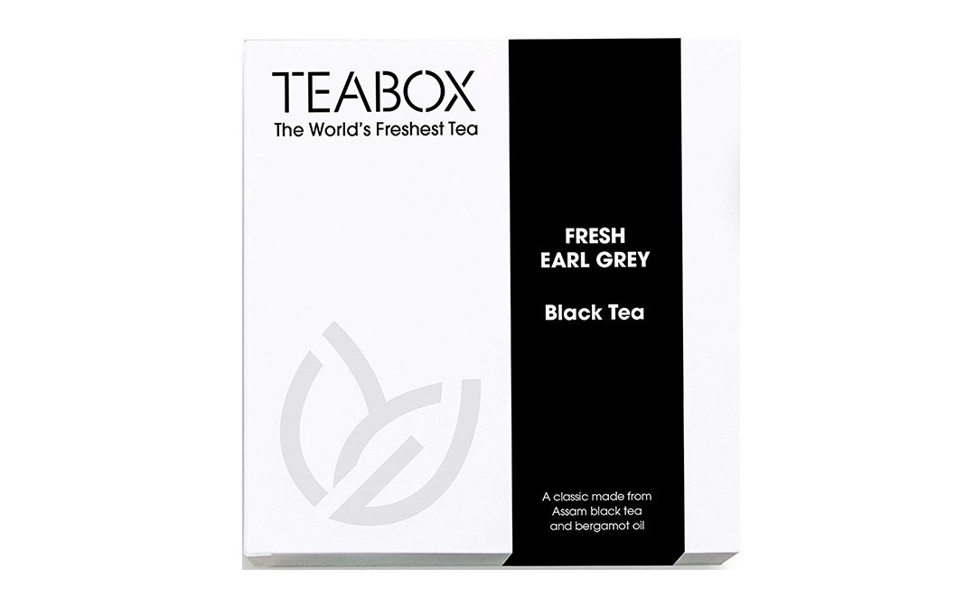 Teabox Fresh Earl Grey Black Tea   Box  16 pcs